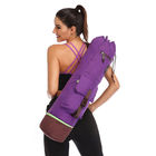 बड़ी क्षमता योग मैट कैरी बैग कैरियर टिकाऊ कैनवास कपास योग पिलेट्स बैग आपूर्तिकर्ता